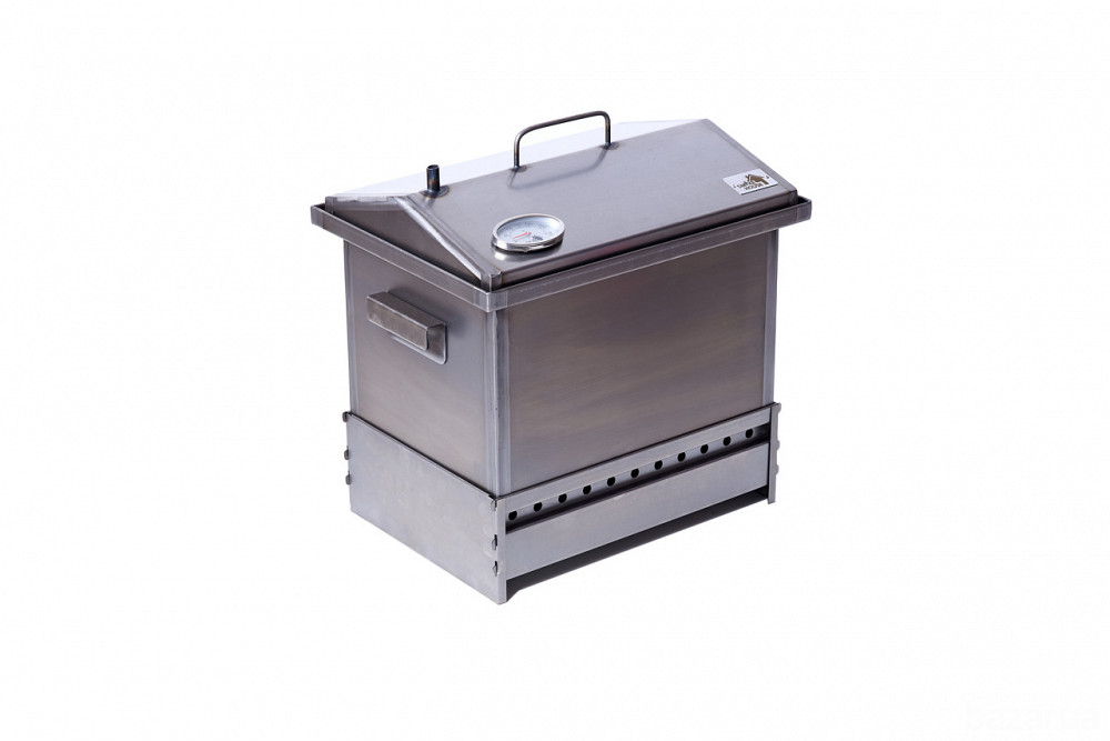 Коптильня SmokeHouse M Original с термометром и подставкой Харків - зображення 4