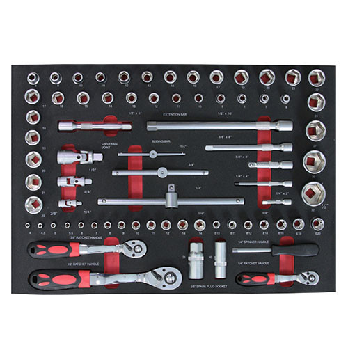 Инструментальная тележка с инструментом 7 секций, 228 ед. TORIN NTBR4007-X-2 Харьков - изображение 5