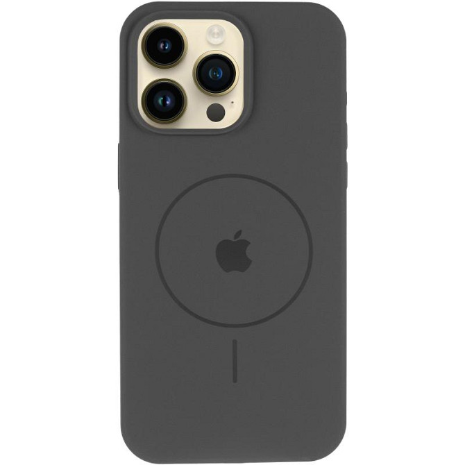 Чехол Silicone Case Full Protective (AA) V2 with MagSafe для Apple iPhone 15 Pro Max (6.7") Херсон - зображення 2