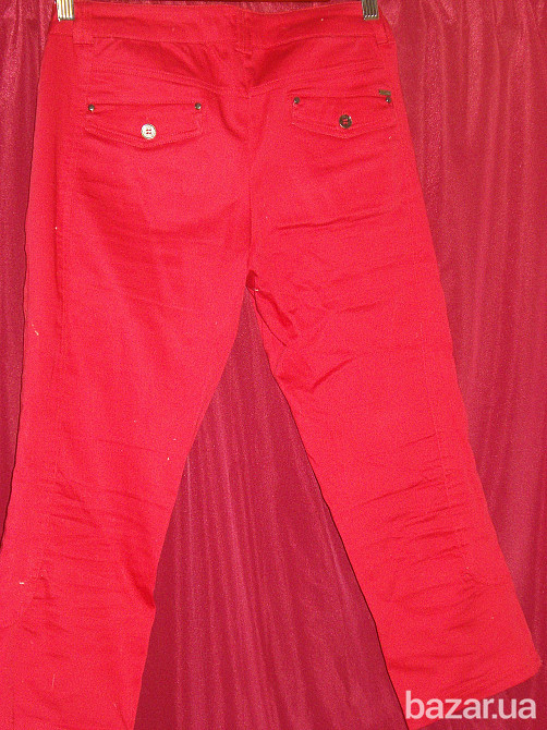 Бриджи женские Mango красного цвета 42/S разммер-size Киев - изображение 1