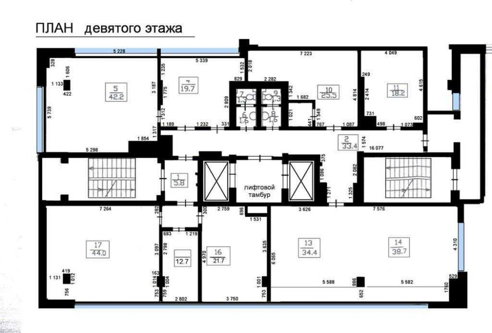 долгосрочная аренда офисное помещение Киев, Печерский, 3840 $/мес. Київ - зображення 11