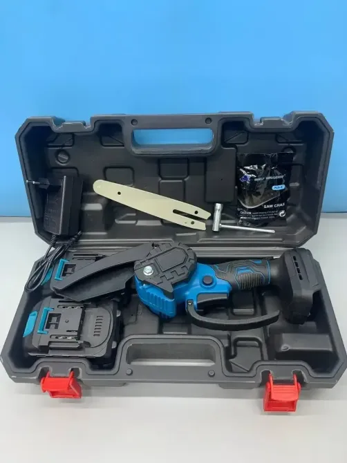 Міні пила із кейсом + 2 акумулятори комплект Лубни - зображення 3