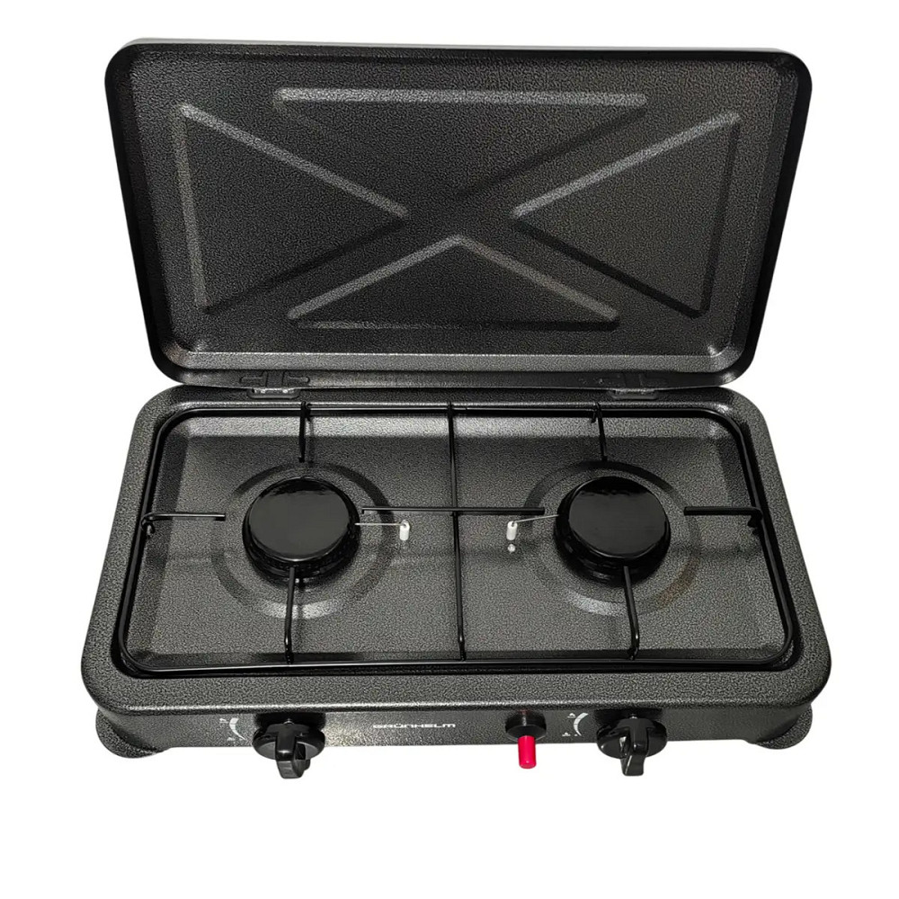 Плита газовая Grunhelm GGP-6032 4400 Вт черная Київ - зображення 4