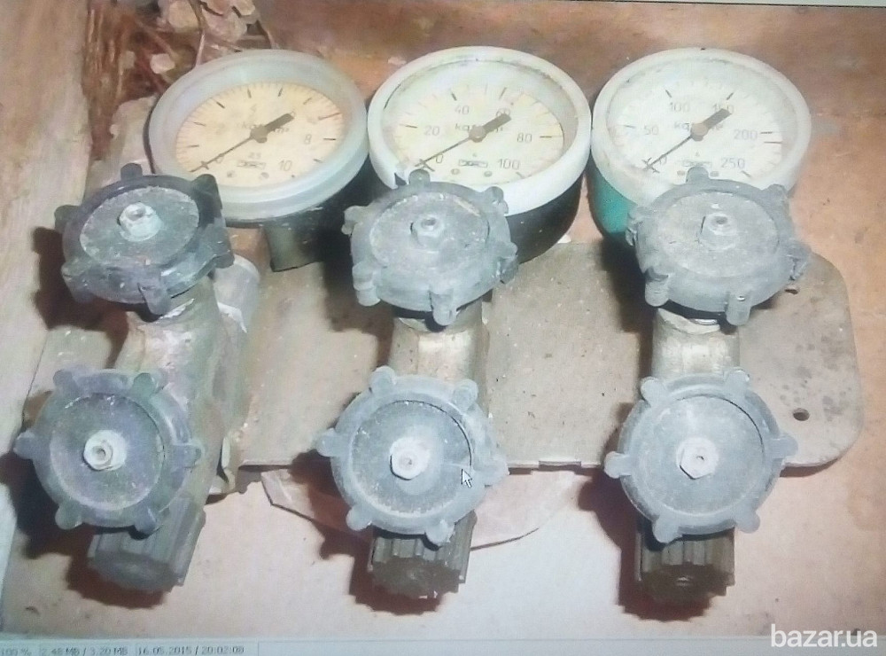 Щит манометров  компрессора К2-150 Полтава - зображення 1