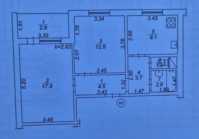 продажа 2-к квартира Васильковский, Васильков, 50000 $ Васильків - зображення 12