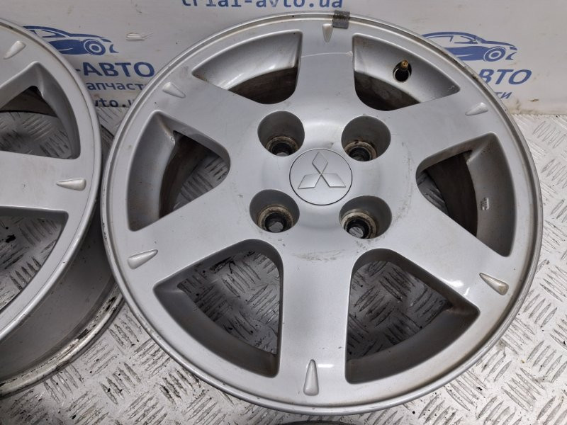 Диски титан комплект R15 Mitsubishi Lancer 9 1.6 БЕНЗИН 4G18 2003 (б/у) Киев - изображение 3