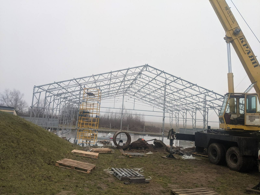 БМЗ, быстромонтируемый ангар, сборно-разборный, 18х20 м. Харьков - изображение 7