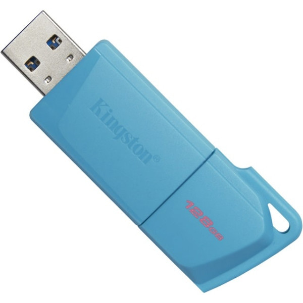 Флеш пам'ять Kingston DataTraveler Exodia M 128GB Aqua Blue (KC-U2L128-7LB) (Код товару:39725) Харків - зображення 2