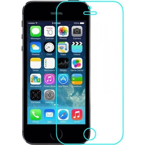 Apple Захисне скло iPhone 5/5s 5c (Код товару:1324) Харків - зображення 1