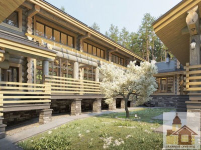 Купити зруб для готелю від Закарпат Зруб-Буд – екологічне будівництво під ключ Одесса - изображение 5