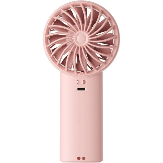 Вентилятор аккумуляторный Jisulife Fan Life4 Pink розовый Киев - изображение 2