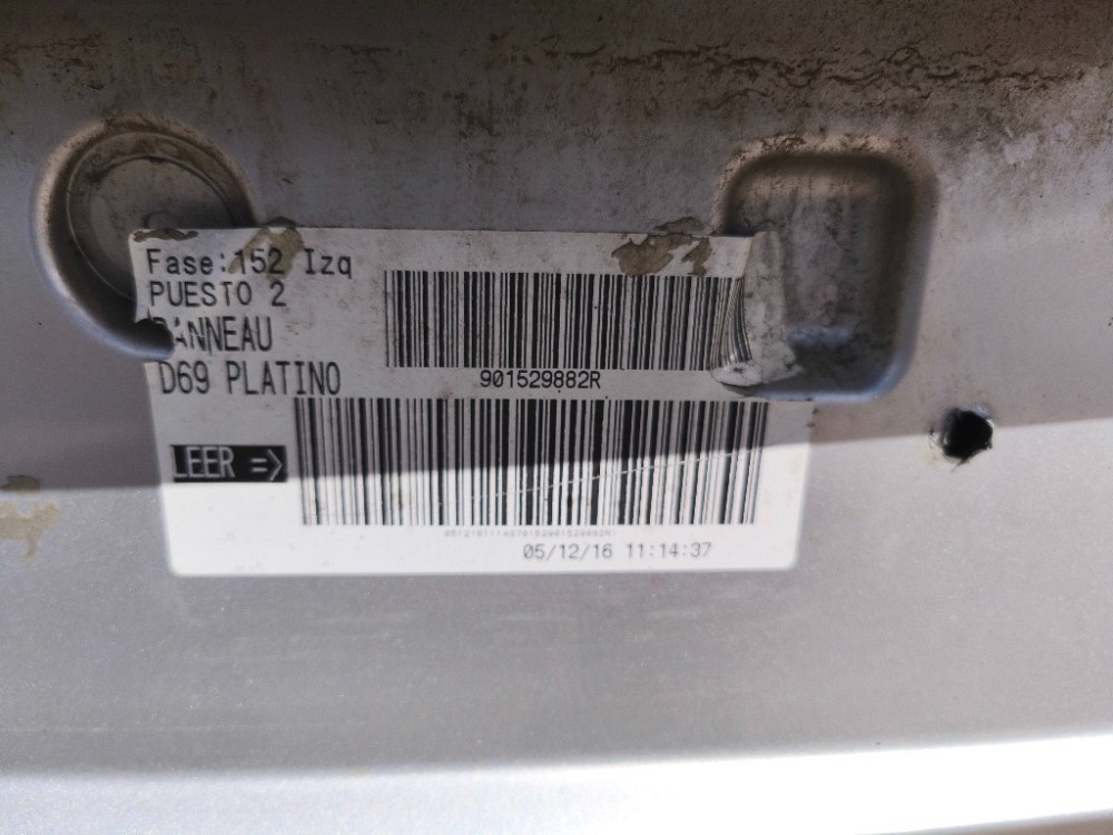 Крышка багажника со стеклом Renault Megane IV 2015-2021 (901529882R) универсал Ковель - изображение 2