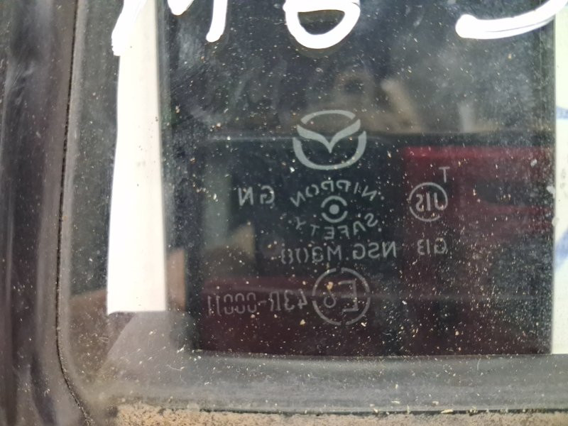 Стекло двери задней левой (форточка) Mazda 6 GH 2.5 БЕНЗИН L5-VE 2007 (б/у) Київ - зображення 4