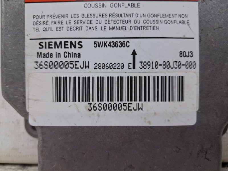 Блок AIRBAG Suzuki SX4 1 2.0 БЕНЗИН J20A 2006 (б/у) Киев - изображение 3