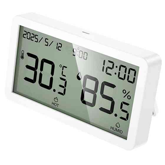 Электронный термогигрометр + часы Hoco HX42 Indoor Херсон