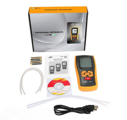 Микроманометр дифференциального давления USB, ±10 кПа BENETECH GM510 Харків - зображення 2