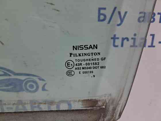 Стекло двери переднее левое Nissan Qashqai 2006-2013 80301JD000 (Арт. 62477) Київ