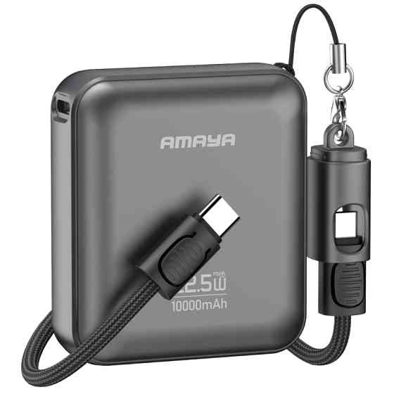 Портативное ЗУ Power Bank Amaya F137C PD22.5W with cable 10000 mAh Херсон