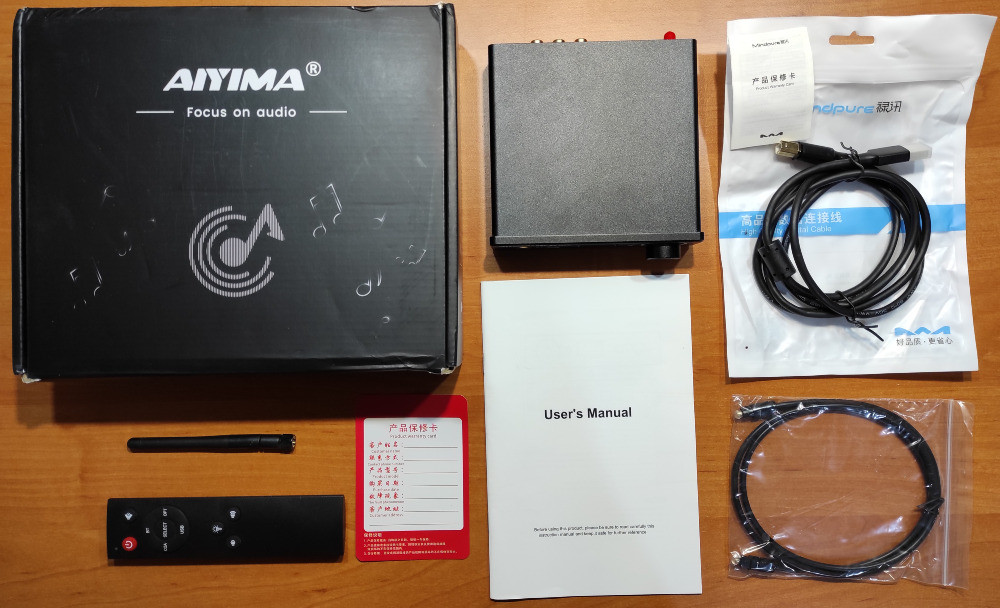 ЦАП AIYIMA Audio DAC-A5 MAX - твік TI OPA1612 x2 без блоку живлення Київ - зображення 1