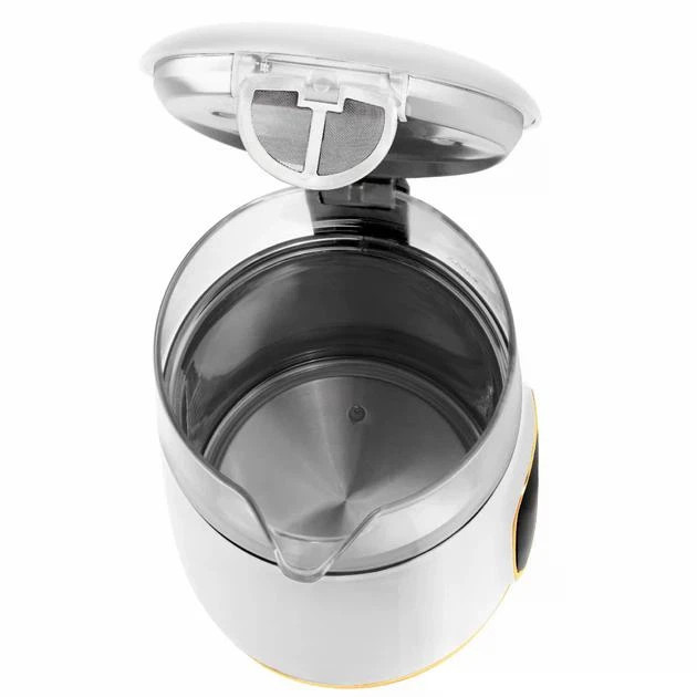 Электрочайник Adler AD 1305 white silver 1.7 л белый с серебристым Киев - изображение 5