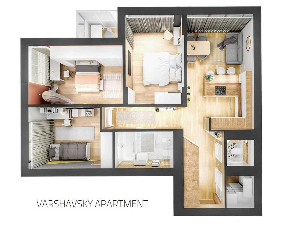 продажа 3-к квартира Киев, Подольский, 185000 $ Київ - зображення 2