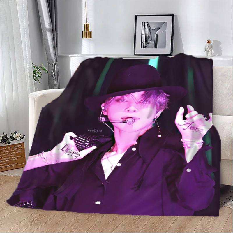 Плед 3D Jimin BTS №2 2918_B 13311 135х160 см Київ - зображення 1