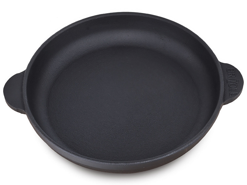 Сковорода чавунна 160х25 мм HoReCa Brizoll Н1625 Київ - зображення 1