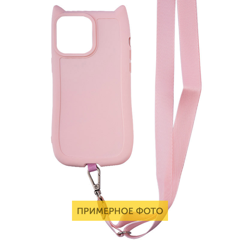 Чехол TPU GETMAN Cat with straps для Apple iPhone 16 (6.1") Херсон - зображення 2