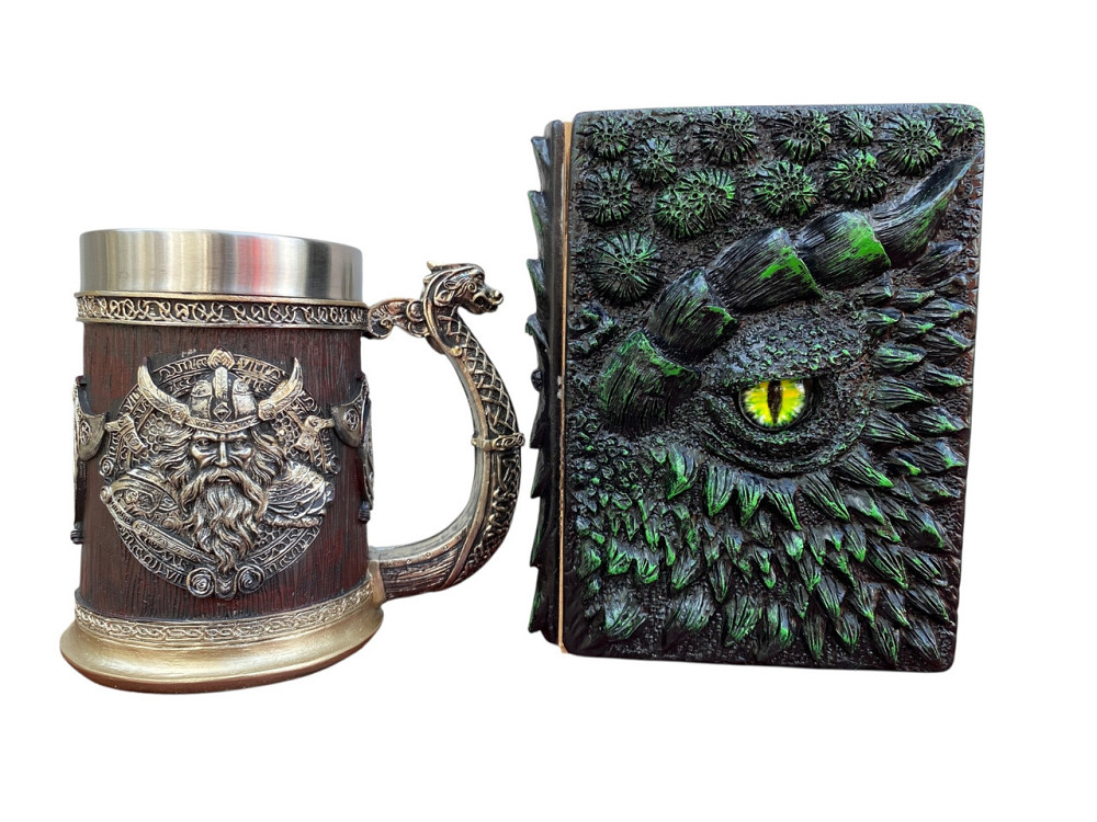 Подарочный набор Кружка 3 Берсерк-Викикинг и Блокнот 3 «Око Лесного Дракона» Київ - зображення 1