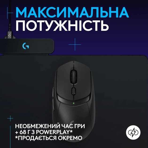 Мышь компьютерная безпроводная Logitech G309 LIGHTSPEED Black L910-007199 черная Київ - зображення 7