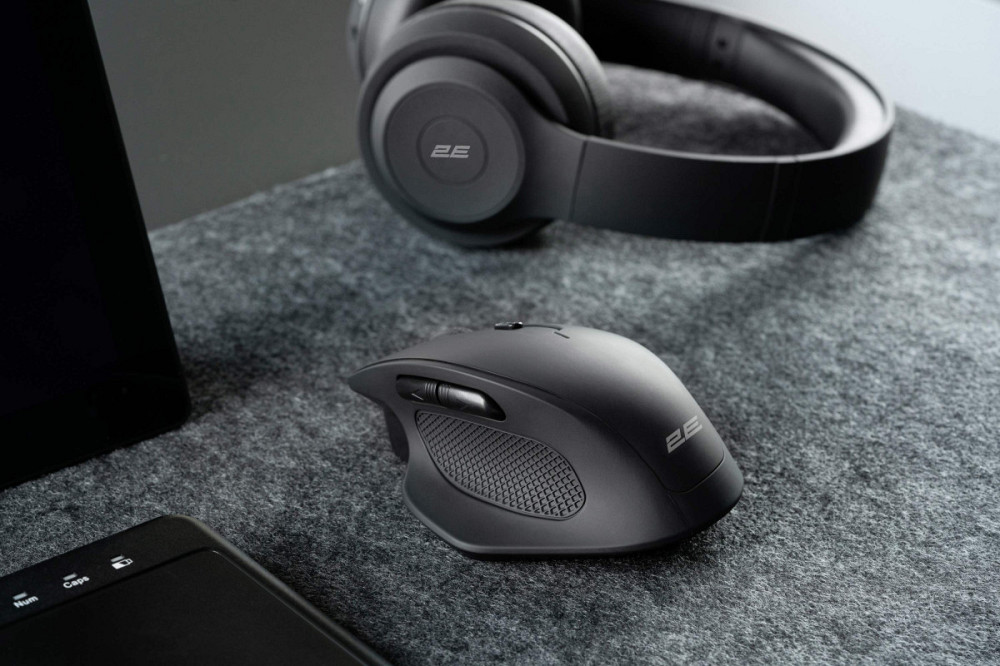 Мышь компьютерная безпроводная 2Е Rechargeable WL 2E-MF2010WB черная Київ - зображення 4