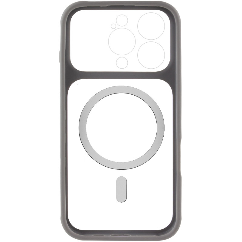 Чехол TPU+PC GETMAN Moon Clear with MagSafe для Apple iPhone 16 Pro Max (6.9") Херсон - зображення 4
