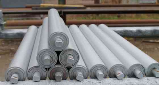 Ролики конвейерные нижние поддерживающие , ролики транспортерные Киев