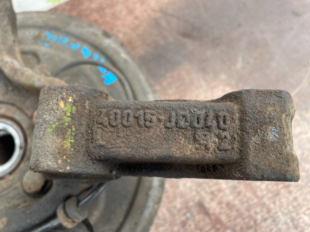 Ступица передняя левая Nissan Qashqai 2007-2013 Ковель - изображение 2