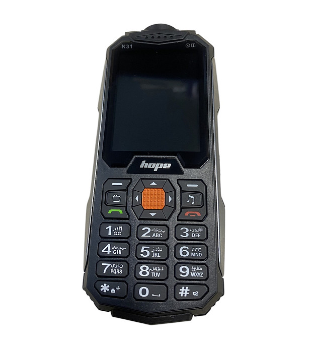 Кнопочный мобильный телефон на 4 сим карты AIEK Hope K31 Black Київ - зображення 8