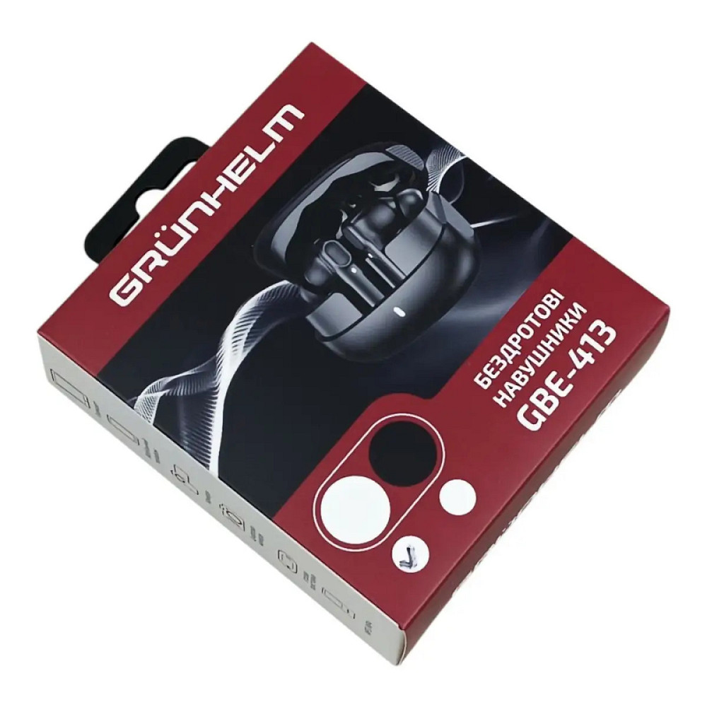 Наушники Bluetooth Grunhelm GBE-413 Київ - зображення 7