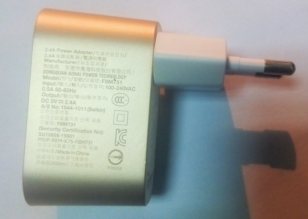 Універсальні мережеві заряднї пристрії Belkin в асортименті Львів - зображення 4