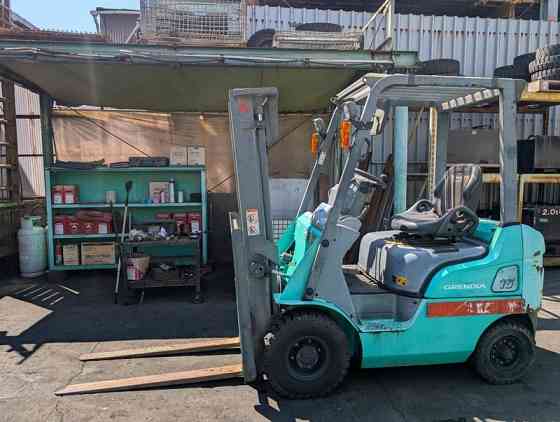 Бензиновий навантажувач Mitsubishi з напрацюванням 708 мотогодин. Модель: FG15D. Випуск 2008 року Харків