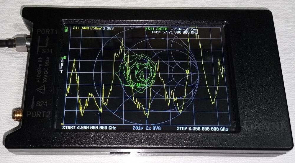 Антенна 1850-6050 МГц 6dBi, до 50 Вт, 30 см, N разъем. Смотрите графики КСВ, Дніпро - зображення 7