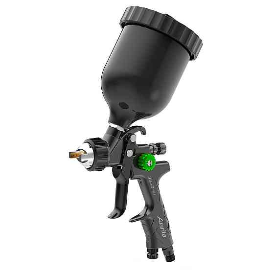 Пистолет окрасочный пневматический HVLP верх.пласт.бачок 600мл, форсунка-1,4мм AUARITA LION-2-1.4 Харьков