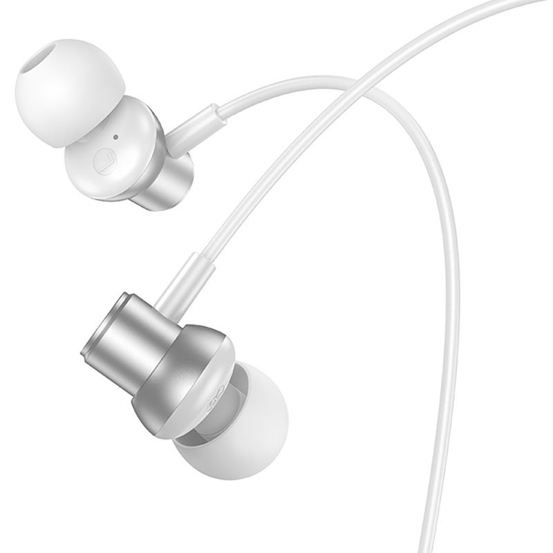 Стерео Наушники Hoco M110 Encourage metal (3.5mm/1.2m) Херсон - зображення 3