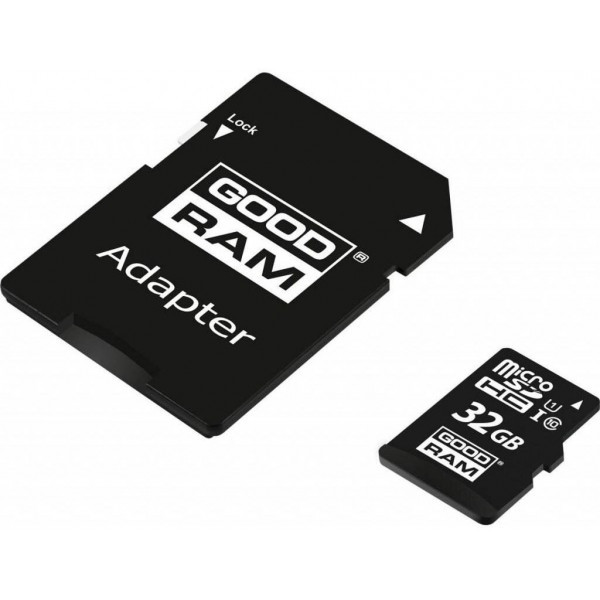 Карта пам'яті Goodram microSDХC 32GB UHS-I Сlass 10 + SD-adapter (M1AA-0320R12) Харьков - изображение 2