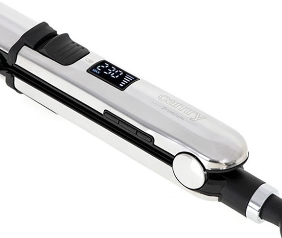 Выпрямитель для волос Camry CR 2320 25-50 Вт серебристый Київ - зображення 5