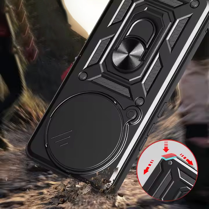 Ударопрочный чехол Camshield Serge Ring для Xiaomi Redmi Note 14 Pro+ Херсон - изображение 4