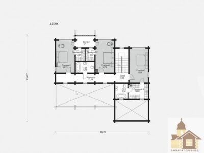 Будівництво зрубних будинків під ключ від Закарпат Зруб-Буд Одеса - зображення 6