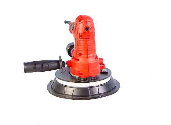 Шлифмашина для стен и потолка MPT 850 Вт 1400-2700 об/мин Ø180 мм диодная подсветка аксессуары 6 шт  Харків