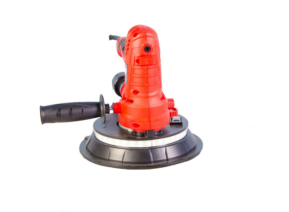 Шлифмашина для стен и потолка MPT 850 Вт 1400-2700 об/мин Ø180 мм диодная подсветка аксессуары 6 шт  Харьков - изображение 3