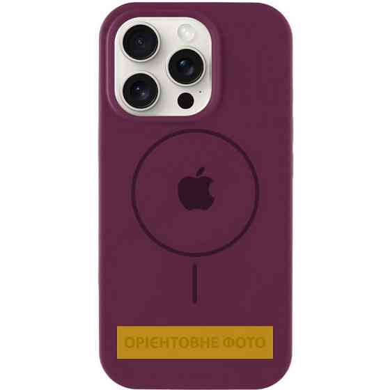 Чехол Silicone Case Full Protective (AA) V2 with MagSafe для Apple iPhone 16e (6.1") Херсон