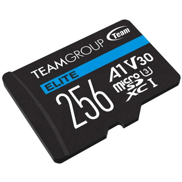 Карта пам'яті Team Elite microSDXC 256GB UHS-I/U3 Class 10 (TEAUSDX256GIV30A103) (Код товару:40914) Харьков - изображение 2