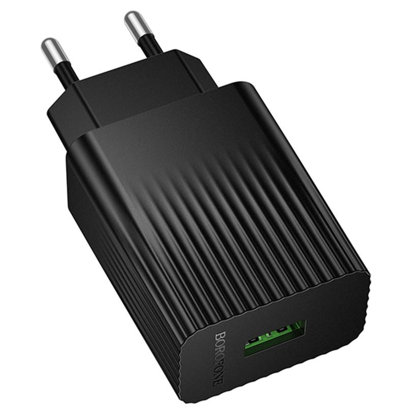 СЗУ Borofone BAS72A Source QC3.0 (1USB-A) Херсон - изображение 1